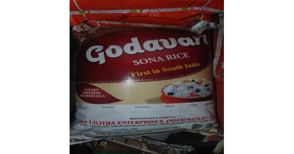 Sonamasuri Rice Bag